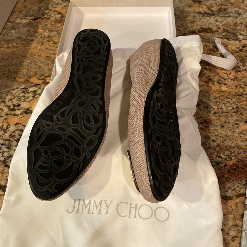 Authentic Jimmy Choo Wray Flat - Picture 2 of 6